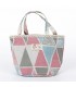 Utensilo - round retro Bobbel bag with drawstring - with triangles - image 3 ...