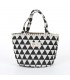 Utensilo - round retro Bobbel bag with drawstring - with triangles - image 4 ...