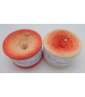 Zuckermelone - 4 ply gradient yarn