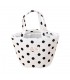 Utensilo - Bobbel bag round Drawstring white - pattern black - image 4 ...