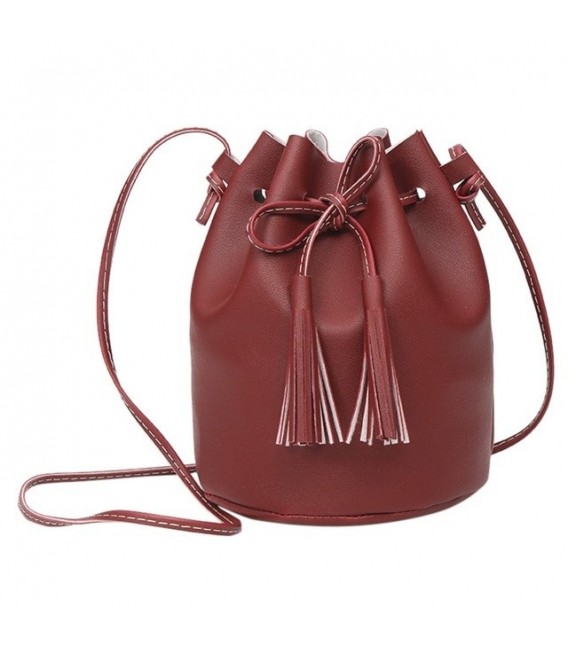 Utensilo - round Bobbel bag - shoulder bag - imitation leather - image 3