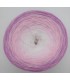 Zarte Rosenknospe mit Perlmutt (Délicat bouton de rose avec nacre) - 4 fils de gradient filamenteux - photo 3 ...