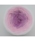 Zarte Rosenknospe mit Perlmutt (Delicate rosebud with mother-of-pearl) - 4 ply gradient yarn - image 5 ...