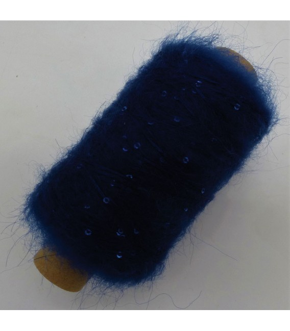 Auxiliary yarn - yarn sequins royal blue - image 2