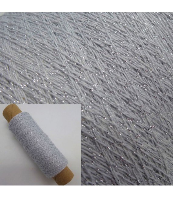 Auxiliary yarn - glitter yarn dust-silver - image 1