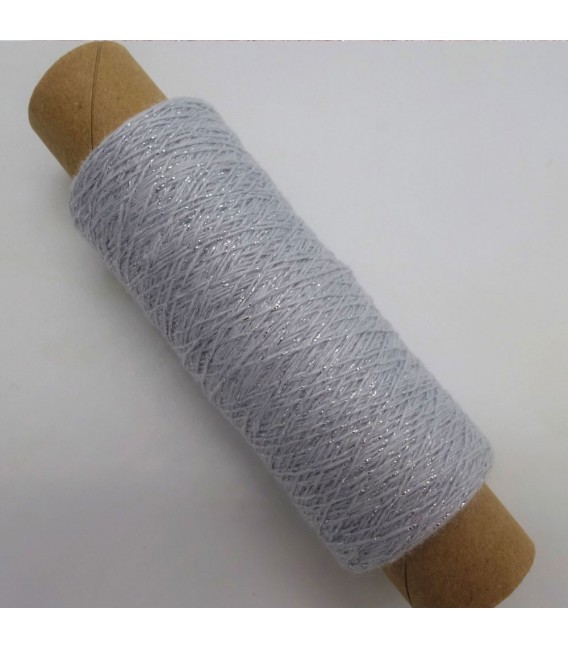 Auxiliary yarn - glitter yarn dust-silver - image 2