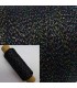 Auxiliary yarn - glitter yarn black-multicolor - image 1 ...