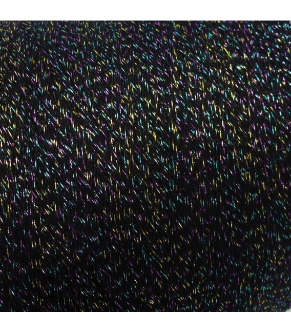 fil auxiliaire - fils glitter noir-multicolore - photo 3