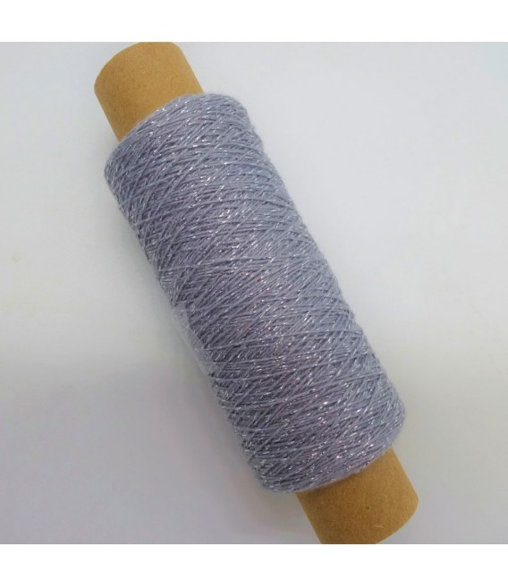 Auxiliary yarn - glitter yarn stone-silver - image 2