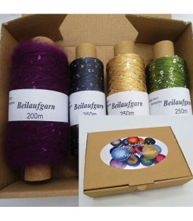 Auxiliary yarn - yarn sequins Tasting box