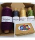 Auxiliary yarn - yarn sequins Tasting box ...