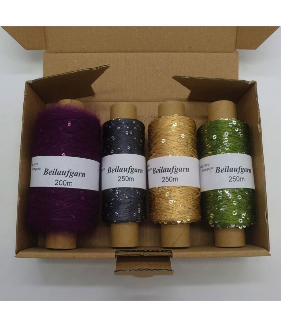 Auxiliary yarn - yarn sequins Tasting box