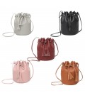 Utensilo - round Bobbel bag - shoulder bag - imitation leather