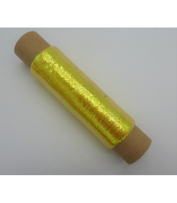 Auxiliary yarn - Glitter thread Gold irisée