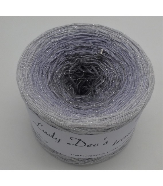 Silbermond with glitter (Silver Moon) - 3 ply gradient yarn - image 2