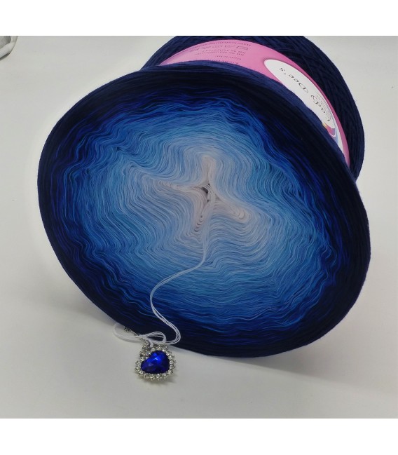 Megaknäul Herz des Ozeans (Mega ball Heart of the ocean) Mega Bobbel - 4 ply gradient yarn - image 4