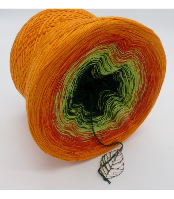 gradient yarn 4ply Goldener Herbst - Orange outside 3