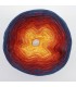 Oase der flammenden Liebe (Oasis of flaming love) - 4 ply gradient yarn -  image 6 ...