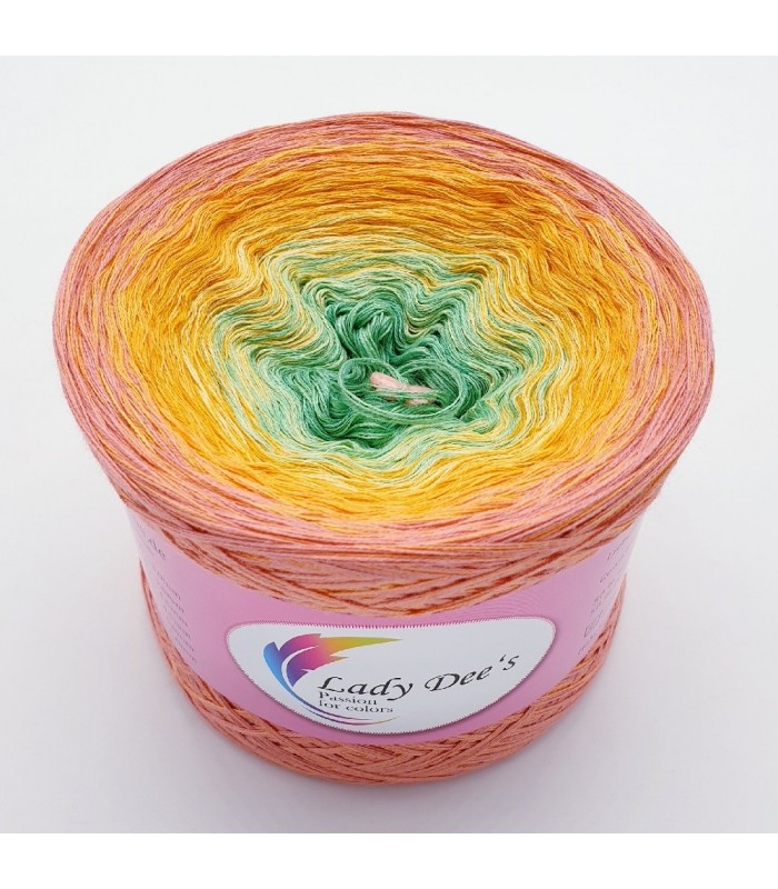 Lace Yarn - green melted - Lady Dee´s Traumgarne Export