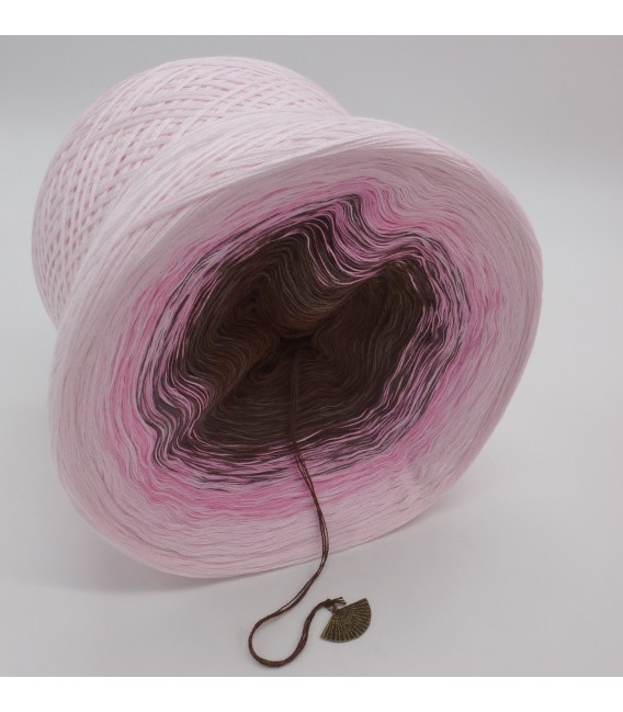 gradient yarn 4ply Sugar Babe - Pastel pink outside 3