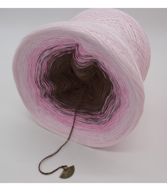 gradient yarn 4ply Sugar Babe - Pastel pink outside 4