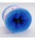 Oase in Blau (Oasis in blue) - 3 ply gradient yarn - image 4 ...