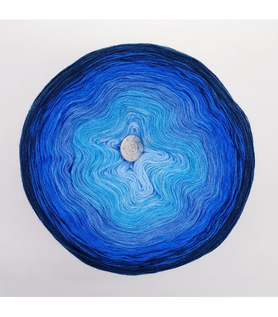 Oase in Blau (Oasis in blue) - 3 ply gradient yarn - image 6