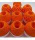 1kg High bulk acrylic yarn - Blood orange - 10 balls - image 4 ...
