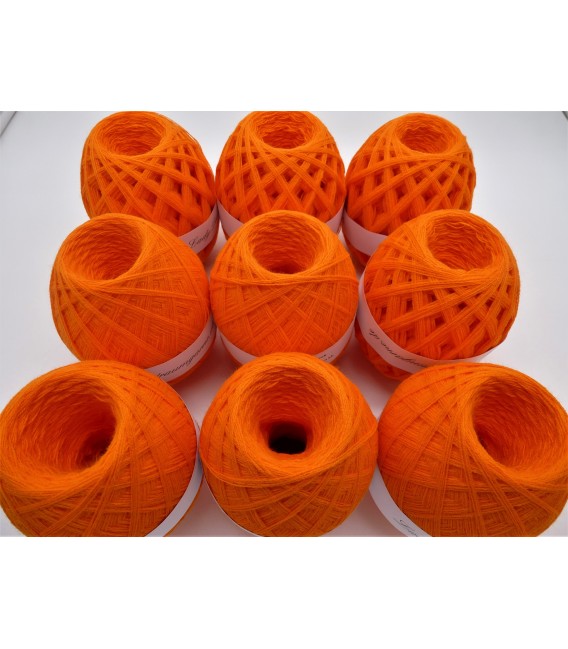 1kg Fil acrylique à fort volume - Orange sanguine - 10 pelotes - photo 5