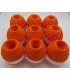 1kg High bulk acrylic yarn - Blood orange - 10 balls - image 6 ...
