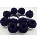 1kg High bulk acrylic yarn - purple - 10 balls
