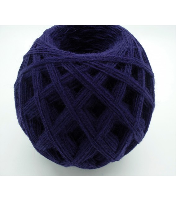 1kg High bulk acrylic yarn - purple - 10 balls - image 2