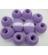 1kg High bulk acrylic yarn - lavender - 10 balls - image 1 ...
