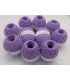 1kg High bulk acrylic yarn - lavender - 10 balls - image 2 ...