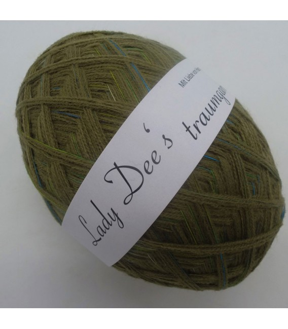 1kg High bulk acrylic yarn - Lead - 10 balls - image 4