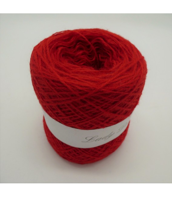 Mélange laine-acrylique - tomate rouge - 50g