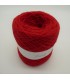 Mélange laine-acrylique - tomate rouge - 50g ...
