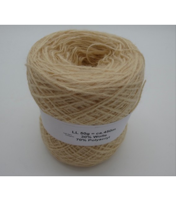 Mélange laine-acrylique - Coquille d'oeuf - 50g