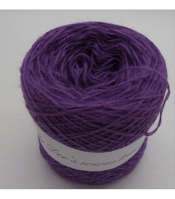 Mélange laine-acrylique - violette - 50g