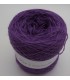 Mélange laine-acrylique - violette - 50g ...