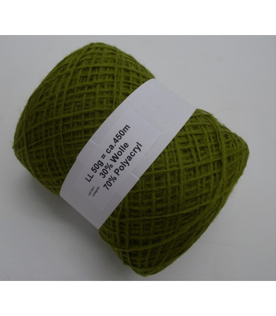 wool-acrylic mixture - fern green - 50g