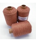 Glitter yarn - glitter thread Honey-Kupfer - pack