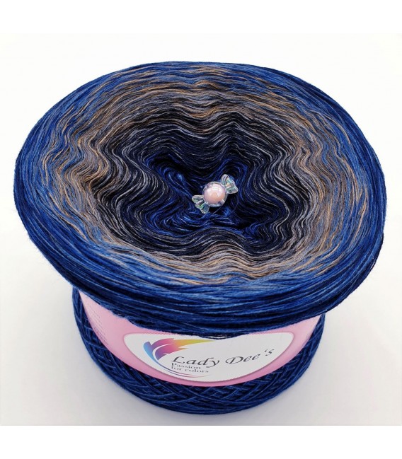 Hippie Lady - Blue - 4 ply gradient yarn - image 1