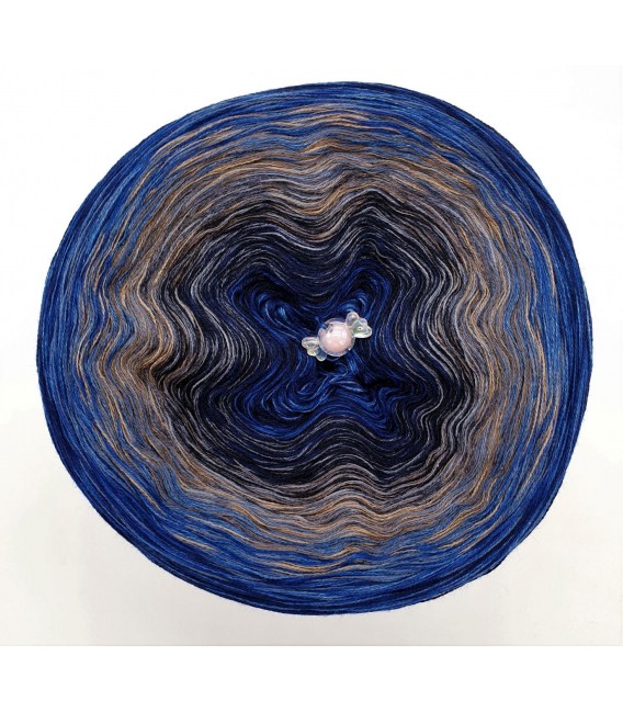 Hippie Lady - Blue - 4 ply gradient yarn - image 2