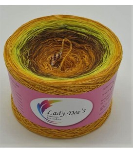 Hippie Lady - Gitta - 4 ply gradient yarn