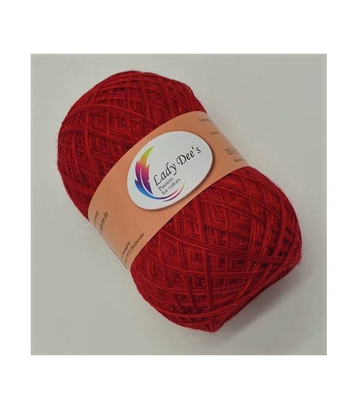 6 x Weihnachtsstern mit Salsa Red Glitzer - Lady Dees Traumgarne Export