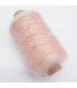 Auxiliary yarn - yarn sequins Apricot - 200m ...