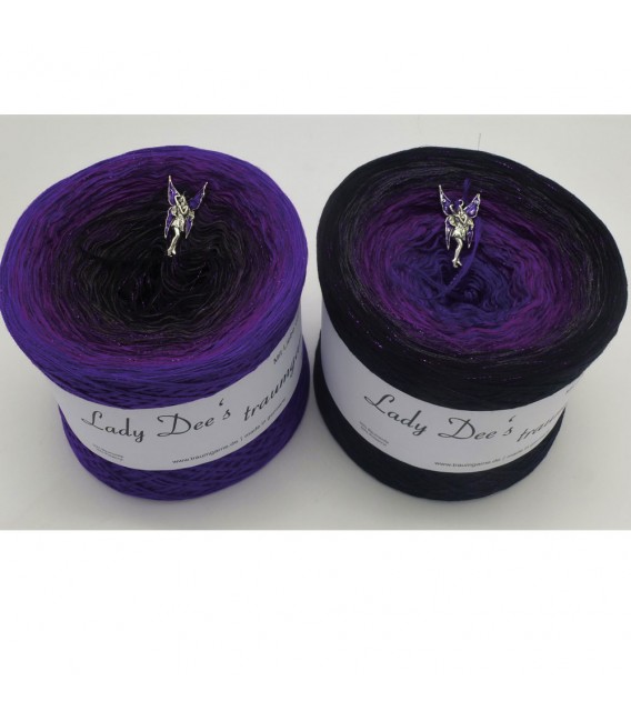 Magic Violett - 4 fils de gradient filamenteux