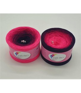 Hot Pink - 4 fils de gradient filamenteux
