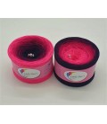 Hot Pink - 4 fils de gradient filamenteux